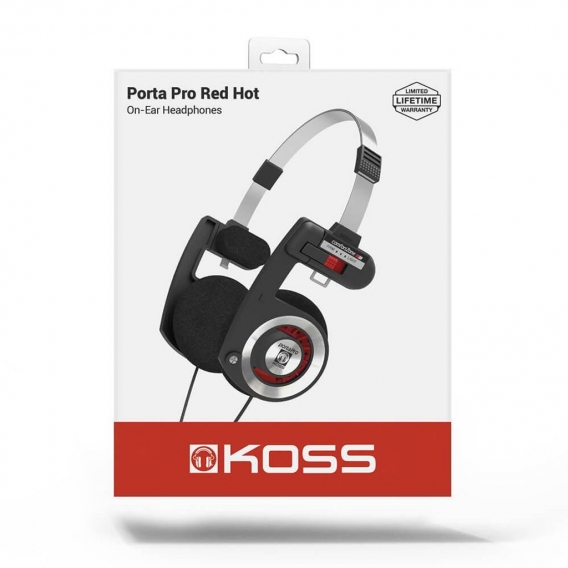 KOSS Kopfhörer PortaPro 2.0 On Ear Red Hot