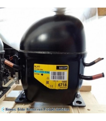 Kompressor Danfoss Secop NL7FT, LBP - R134a, 220-240V, 50Hz, 105G6718