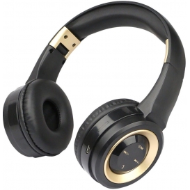 More about Fontastic Bluetooth On-Ear Kopfhörer Boom Stereo | Schwarz/Gold