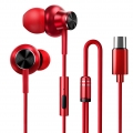 UnicornDD USB Typ-C-Ohrhörer In-Ear Stereo Bass Kopfhörer mit Mikrofon Kompatibel mit Typ-C Telefonen wie Google Pixel 2/3/4 / 2