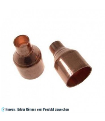 Kupfer Reduziernippel a/i 35 - 15 mm, 5243