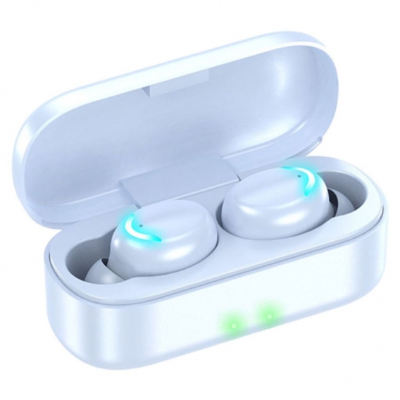 Kabellose Ohrhörer Mit Ladeetui True Wireless Waterproof For Game Weiß Farbe Weiß