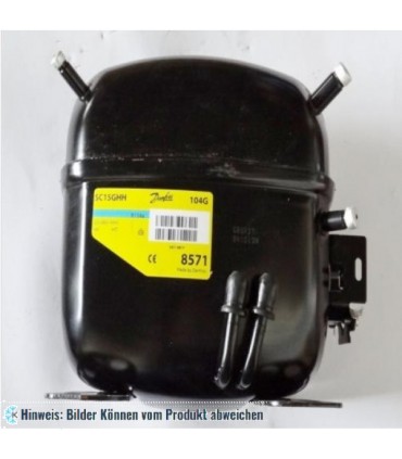 Kompressor Danfoss SC15GHH, HBP - R134a, 220-240V, 50Hz, 104G8571
