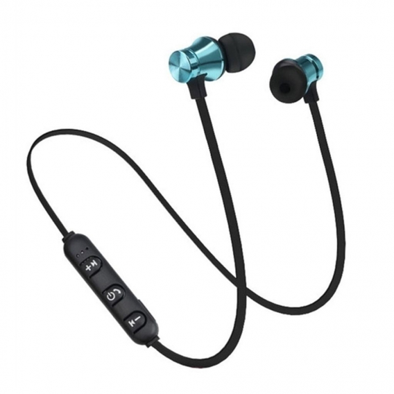 XT11 Magnetische Adsorption Drahtloser Bluetooth-In-Ear-Kopfhörer-Sportkopfhörer-(Blau)