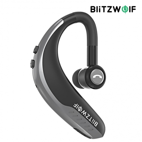 BlitzWolf® BW-BH2 Wireless Bluetooth 5.0 Kopfhörer Light Single Business Sport Ohrhaken Freisprecheinrichtung HD-Anrufe Kopfhöre