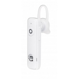 More about Manhattan Bluetooth-Headset, Bluetooth 4.0 + EDR, In-Ear Design, omnidirektionales Mikrofon, integrierte Bedienelemente, weiß