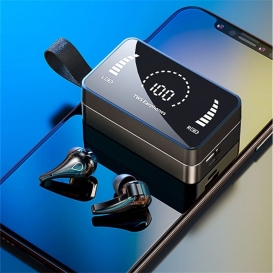 More about Rauschunterdrückung Digitaldisplay TWS In-Ear-Sport-Bluetooth-Headset mit großer Kapazität Schwarz