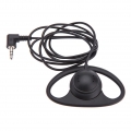 Mono Kopfhoerer Headphone Headset Ohrhoerer 3,5 mm Klinkenstecker fuer Laptop PC Skype VoIP ICQ