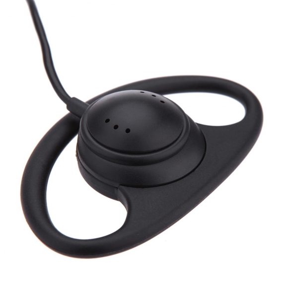 Mono Kopfhoerer Headphone Headset Ohrhoerer 3,5 mm Klinkenstecker fuer Laptop PC Skype VoIP ICQ