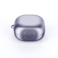 Schutzhülle Abdeckung Kopfhörerhülle Anti-Drop-Shell mit Karabiner in lila für Samsung Galaxy Buds Pro Bluetooth-Headset