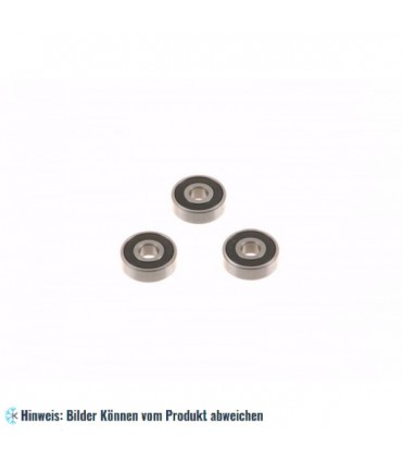 Kugellager, mit einseitiger, schleifender Gummidichtung 627 RS (7 x 22 x 7 mm)