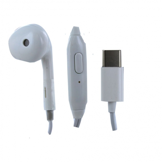 Cyoo - USB-C Stereo Headset Typ C - Weiss - Kopfhörer
