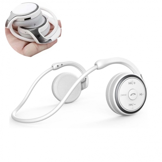 Bluetooth Wireless Kopfhörer Sport - Marathon2 Bluetooth 4.2 Kopfhörer mit Clear Voice Capture Technologie und Echo Cancellation