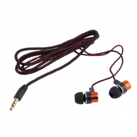 More about 3,5 mm Universal Braided Wirot In-Ear-Kopfhoerer Stereo-Kopfhoerer fuer Phone Tablet-rot