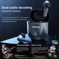 Lenovo XG01 TWS-Kopfhoerer Drahtlose Bluetooth 5.0-Kopfhoerer-Gaming-Headsets HiFi-Sound Eingebaute Mikrofon-Ohrhoerer mit LED-L