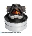 Staubsaugermotor Universal AMETEK 060200492, MGR, 113031-BAS30750X, 1000 W, 230V, H 157mm, D 148mm, Miele, Hoover