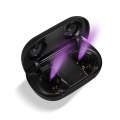 Onestyle Stereo Bluetooth Kopfhörer TWS-BT-V15 blackmit UV-Licht, schützt beim Laden vor Keimen und Viren