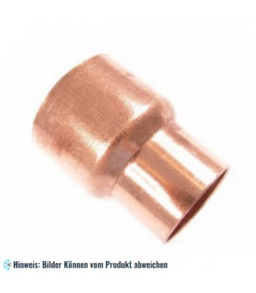 Kupfer Reduziermuffe i/i 54-42 mm, 5240