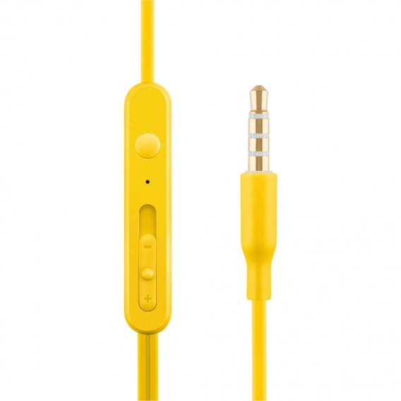 ACME HE21Y In Ear Headphones with Microphone Yellow