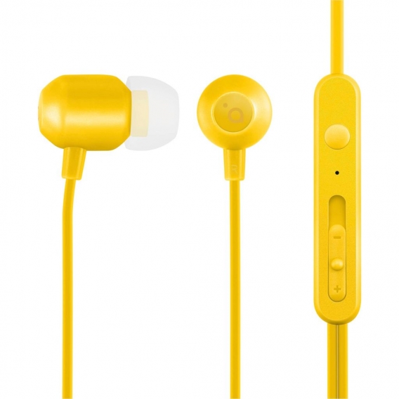 ACME HE21Y In Ear Headphones with Microphone Yellow