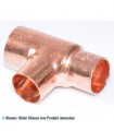 Kupfer T-Stück reduziert i/i/i 28-22-22 mm, 5130