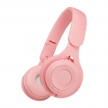 Wireless Bluetooth Kopfhörer Headset Über Ohr Klapp, Batterie Kapazität 150mAh, mit Tiefen Bass Farbe Rosa