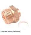 Lötadapter für Rotalock F, 1" - 12 mm