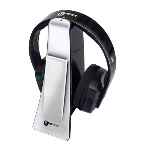 Geemarc CL7400 OPTI Faltbarer Funk-Kopfhörer mit optischem Anschluss, Hörgerät geeignet