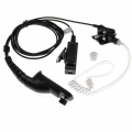 vhbw Headset mit Push-to-Talk Mikrofon kompatibel mit Motorola APX 7000XE P25, DGP 4150, DGP 4150 +, DGP 6150, DGP 6150 +, DP340