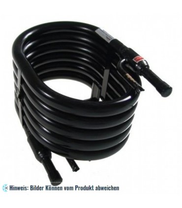 LU-VE Röhrenkondensator KTT-02, 7,02 kW, ODS-Verbindung: Kältemittel 3/8", Wasser 1/2"