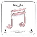 Happy Plugs Bluetooth In-Ear Kopfhörer Wireless II, Farbe: Pink/Gold