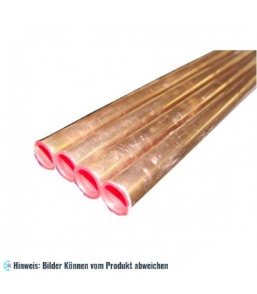 Kupferrohr hart CU 22 x 1 mm 5 m 0.59 kg/m, EN 12735-1