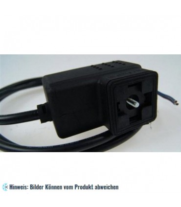 Anschlusskabel mit Stecker DS2-N15 für Magnetspule Alco ASC, l ＝ 1,5 m, 24V, 804620