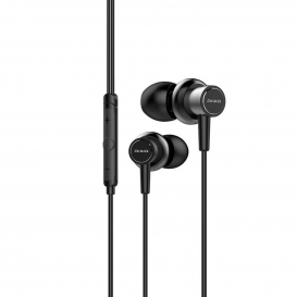 More about Aiwa ESTM-500BK In-Ear Kopfhörer schwarz kabelgebunden Headset mit 3,5 mm 5mW Klinkenstecker mit Zubehör wired Freisprechfunktio