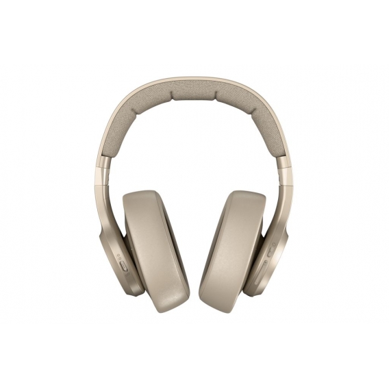 Clam Digital ANC Over-Ear Kopfhörer mit digital noise cancelling, Bluetooth, Silky Sand