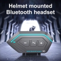 X6 Bluetooth 5.0 Rauschunterdrückung Wiederaufladbare Motorrad-Gegensprech-Kopfhörer -Weiche Leitung Weizen