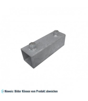 Rechte Verbinder 40x40 für Standard Big Foot Rahmenkonstruktionen