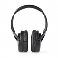 Nedis Funkkopfhörer  Bluetooth®  Over-Ear  Aktive Lärmkompensation (ANC)  Schwarz