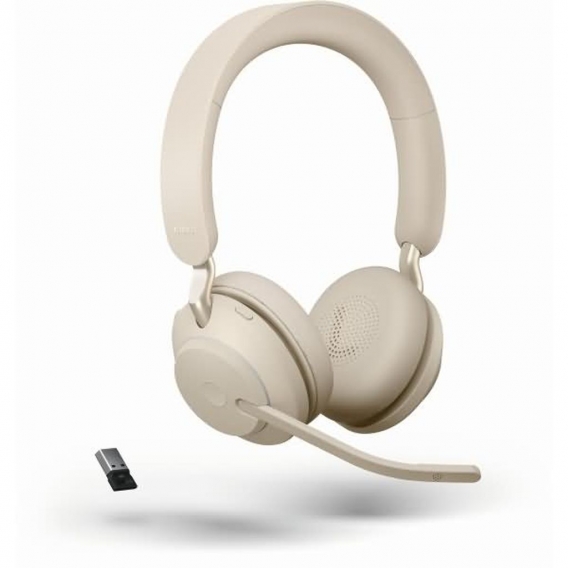 GN Audio Germany JABRA Evolve2 65 Stereo UC USB-A Bluetooth LS beige