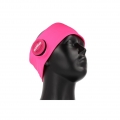 earebel Stirnband Sport Performance Bella mit Bluetooth Kopfhörern pink