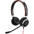JABRA Evolve 40 Consumer Kopfbügel Headset Communications Kopfhörer für VoIP schwarz