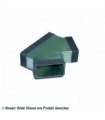 Flachkanal Hosenstück 180 auf 2x 100mm Wohnraumlüftung Flachkanäle