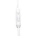 M2-Tec Stereo Kopfhörer 3,5 mm mit Mikrofon/Fernbedienung in weiß optimaler Klang