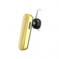 1Pc Bluetooth Wireless Stereo Einohr-Ohrhoerer mit Mikrofon Golden