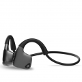 R9 Knochenleitungskopfhörer Drahtloser Bluetooth 5.0 Kopfhörer IPX5 Wasserdichter Nackenriemen Outdoor-Sport Musik Kopfhörer Fre