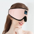 Schlaf Headset Bluetooth 5.0 3D Augenmaske Kopfhörer Kopfhörer für Musik Schlafen Farbe Rosa