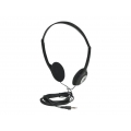 Manhattan Stereo On-Ear Headphones (3.5mm), Adjustable Split Headband, Foam Earpads, Speaker 80W max Manhattan