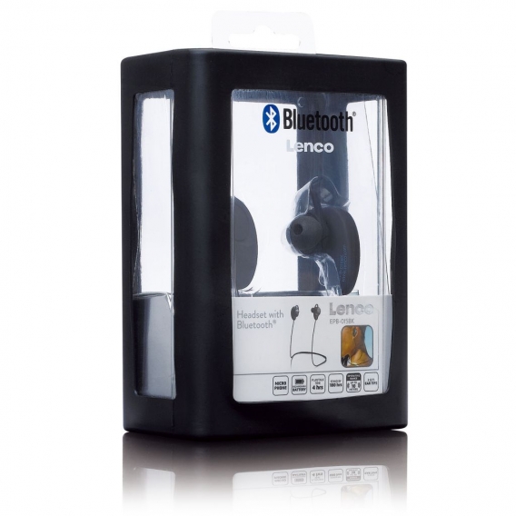 Lenco EPB-015BK - Bluetooth Kopfhörer - In-Ear - Schwarz