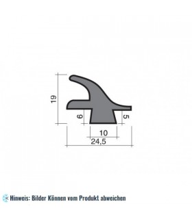 More about Moosgummidichtung schwarz 1m (24,5x19)