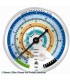 Ersatz Manometer 63mm, Niederdruck, Bar/°C, R134a, R404A, R407C, R22, R507A